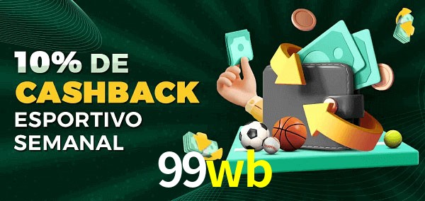 10% de bônus de cashback na 99wb